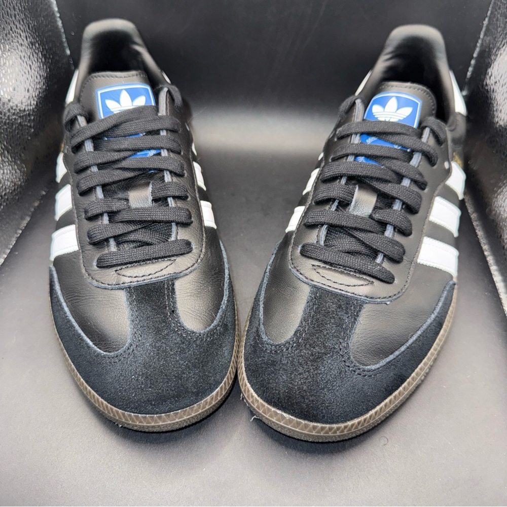 Size 7.5 - adidas Samba OG Black Gum, B75807, Clean, No Box, Ready To Wear